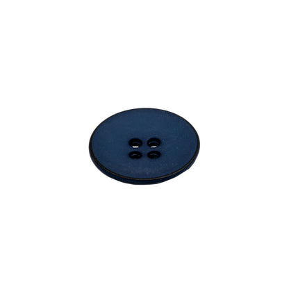 Italian Navy 4-Hole Plastic Button - 24L/15mm Folded