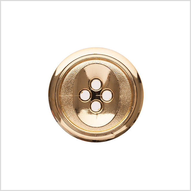 Gold Luminous 4-Hole Button - 44L/28mm