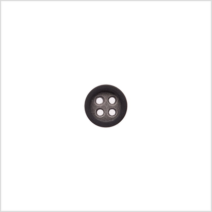 Rimmed Gray 4-Hole Button - 18L/11.5mm