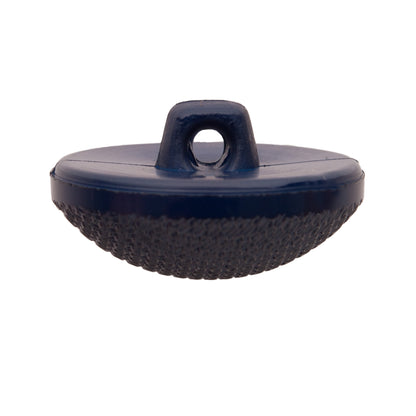 Italian Navy Textured Shank Back Button - 44L/28mm - Detail