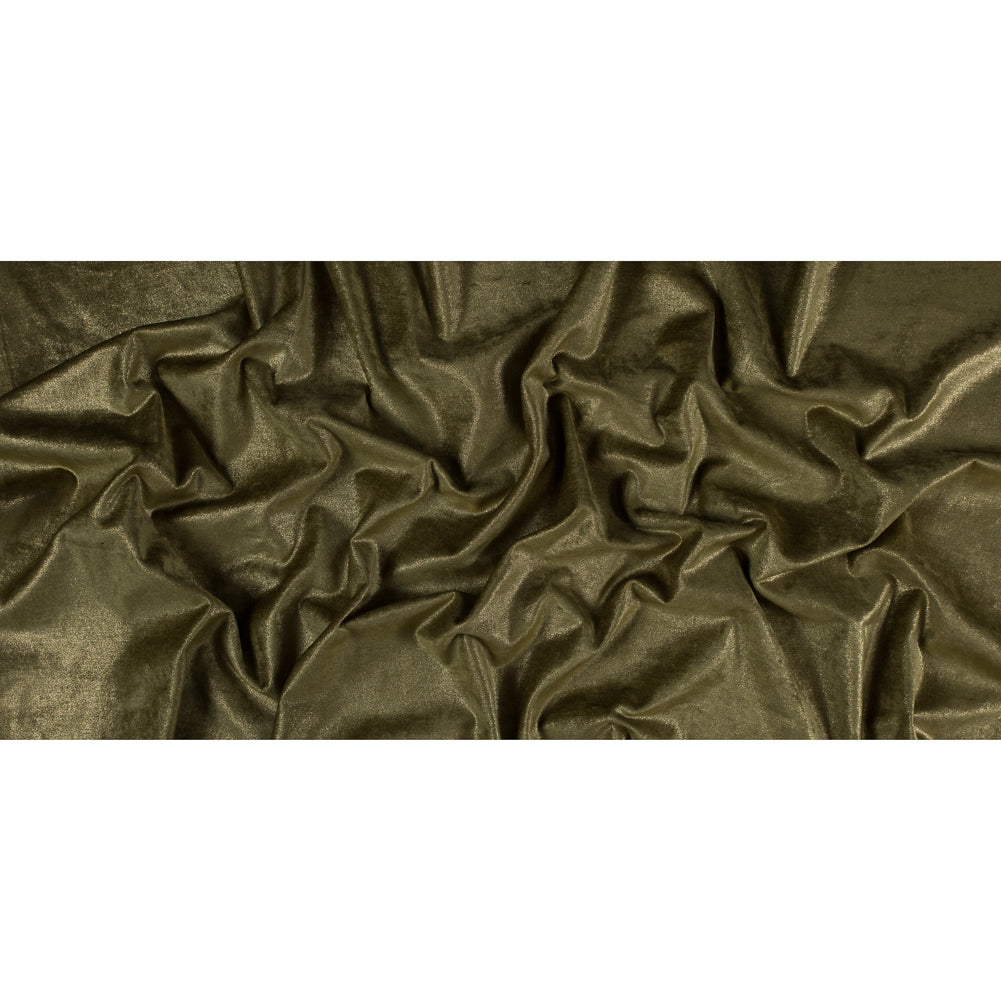 Short Pile Glade Metallic Polyester Blended Velvet - Full