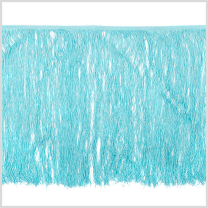 16" European Tiffany Blue Chainette Fringe Trim