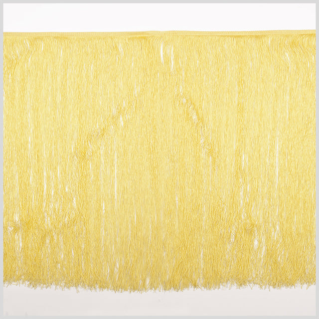 24 European Yellow Chainette Fringe Trim