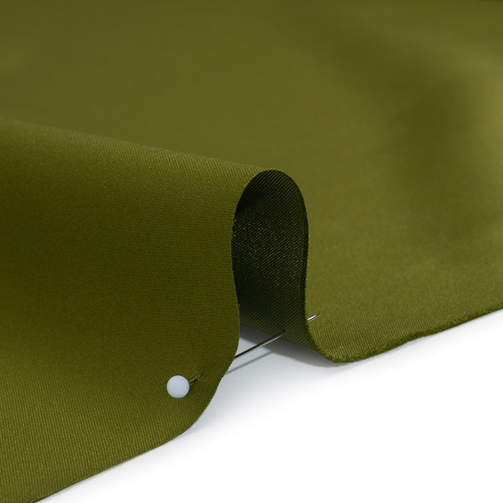 Polyester Satin - Olivino - Reverie Collection - Detail