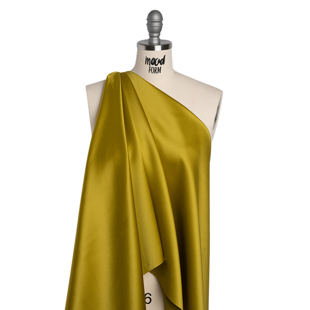 Polyester Satin - Ultra Citron - Reverie Collection - Drape