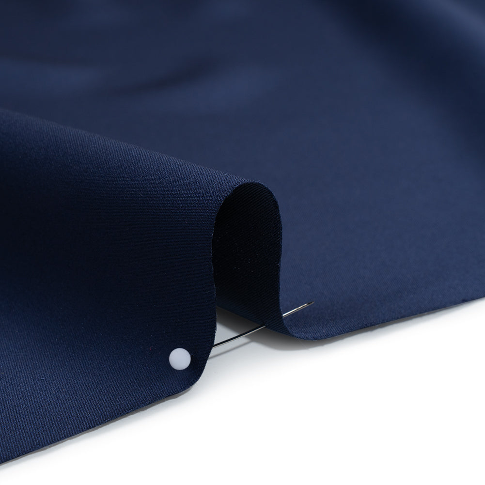 Polyester Satin - Storm Navy - Reverie Collection - Detail