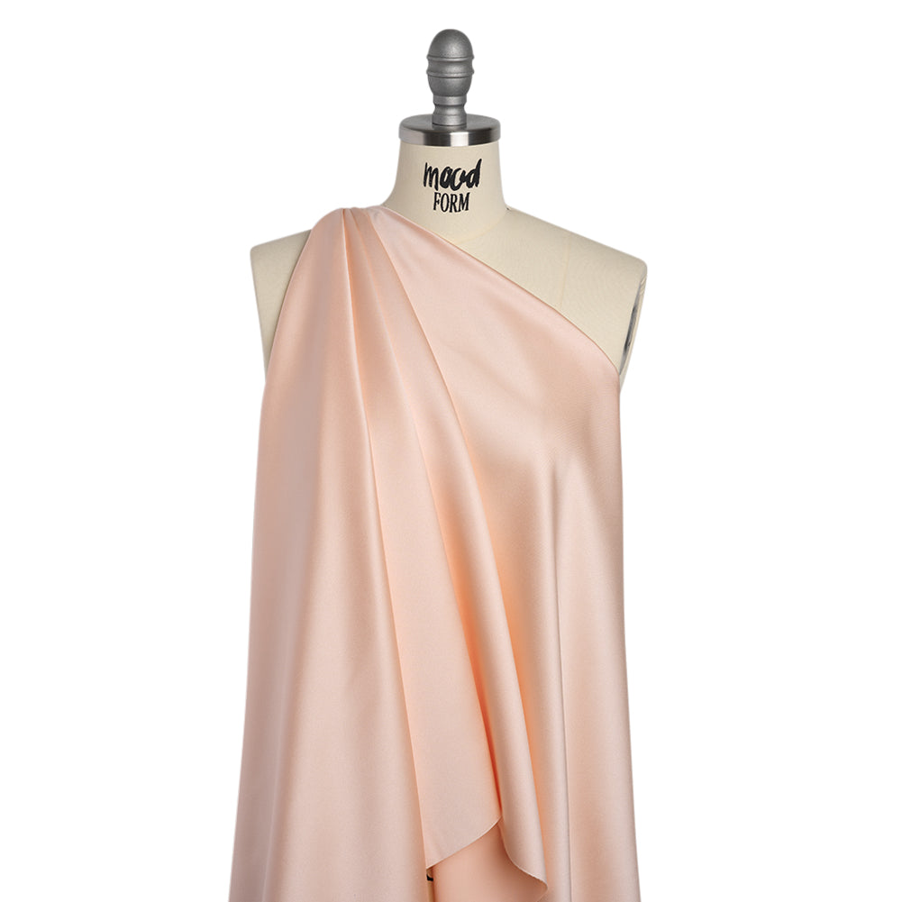 Polyester Satin - Peach - Reverie Collection - Drape