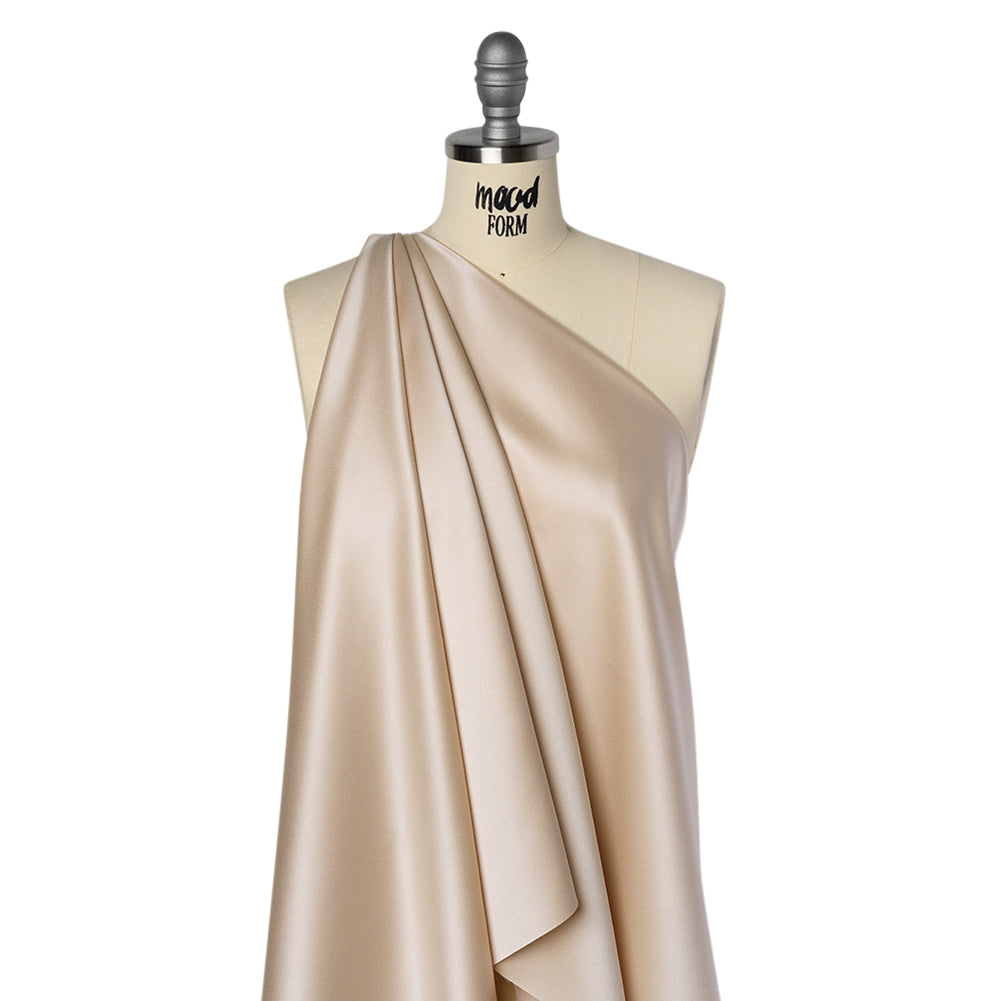 Polyester Satin - Creme Beige - Reverie Collection - Drape