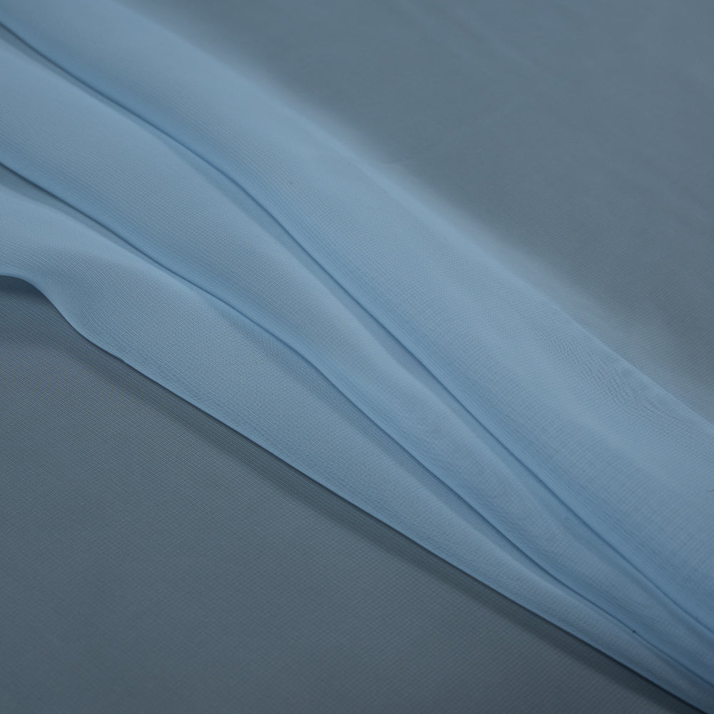 Polyester Chiffon - Resort Blue - Regina Collection Detail