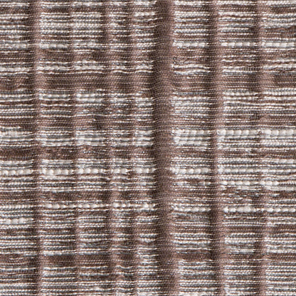Mocha Textured Grid Blended Linen Woven Detail