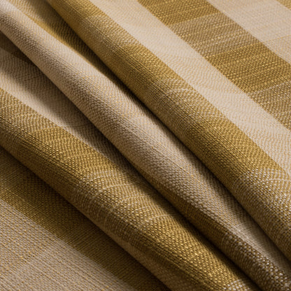 Chartreuse Buffalo Checks Blended Woven Folded