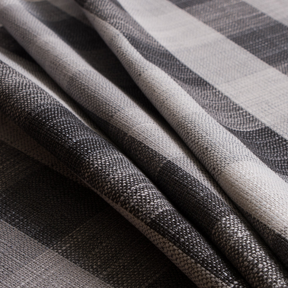 Gray Buffalo Checks Blended Woven Folded