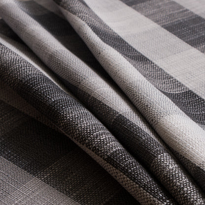 Gray Buffalo Checks Blended Woven Folded