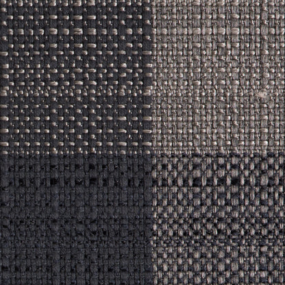 Dark Gray Buffalo Checks Blended Woven - Detail