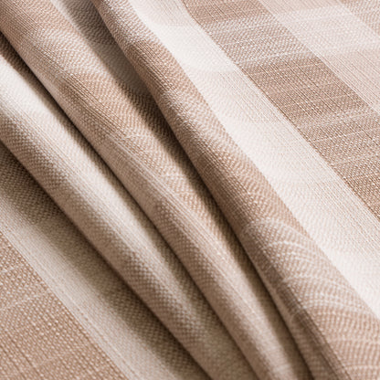Mocha Buffalo Checks Blended Woven - Folded