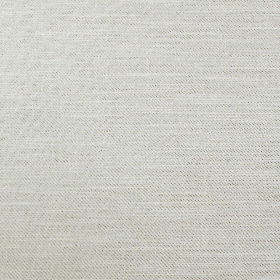 White Cotton Blended Serge Twill Detail