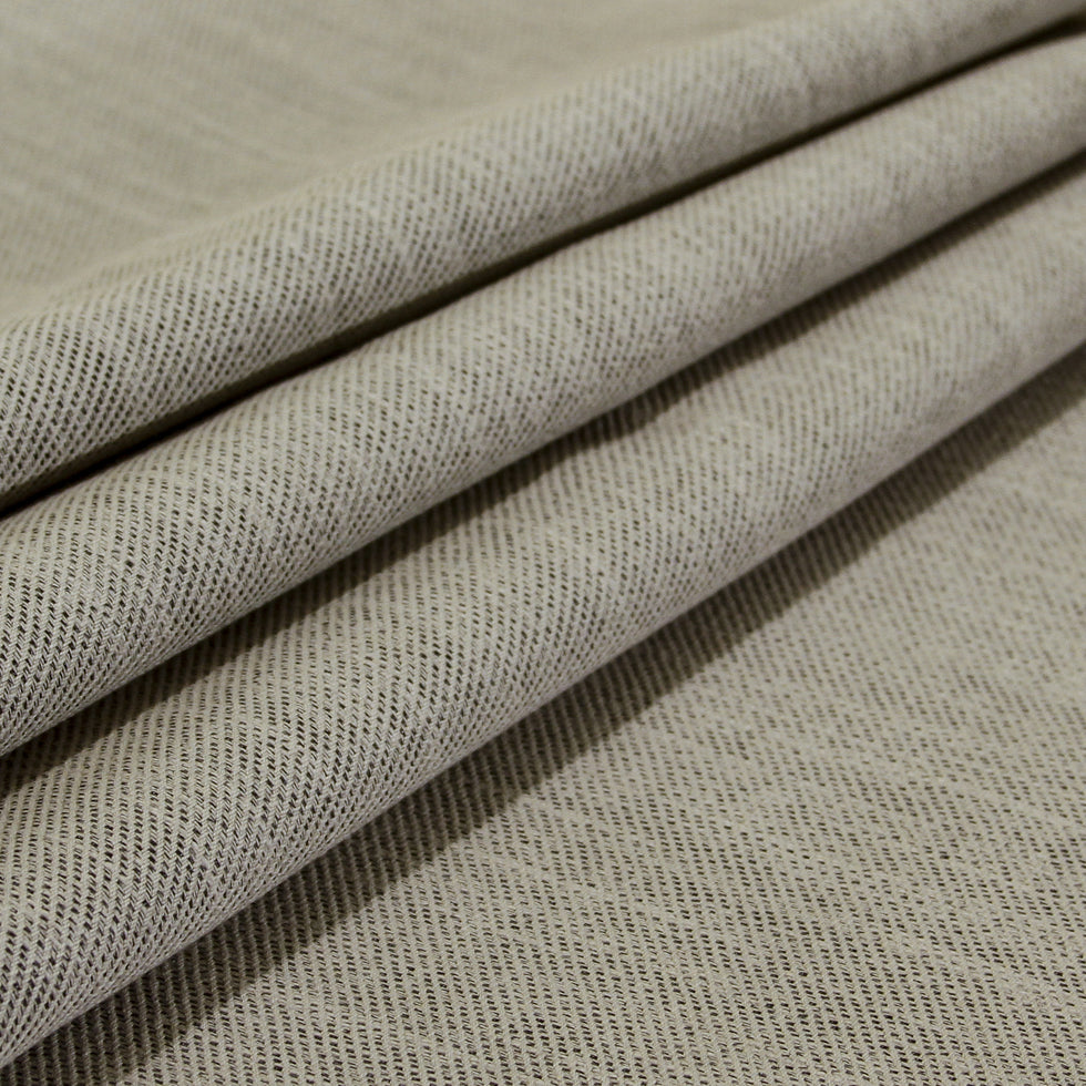 Gray Cotton Blended Serge Twill Folded