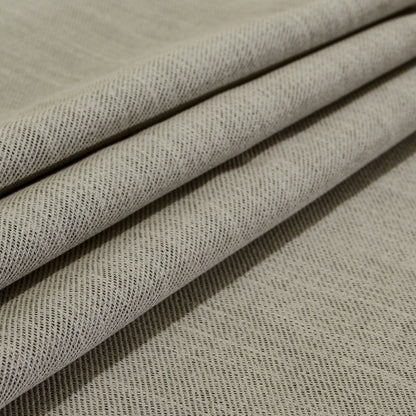 Gray Cotton Blended Serge Twill Folded