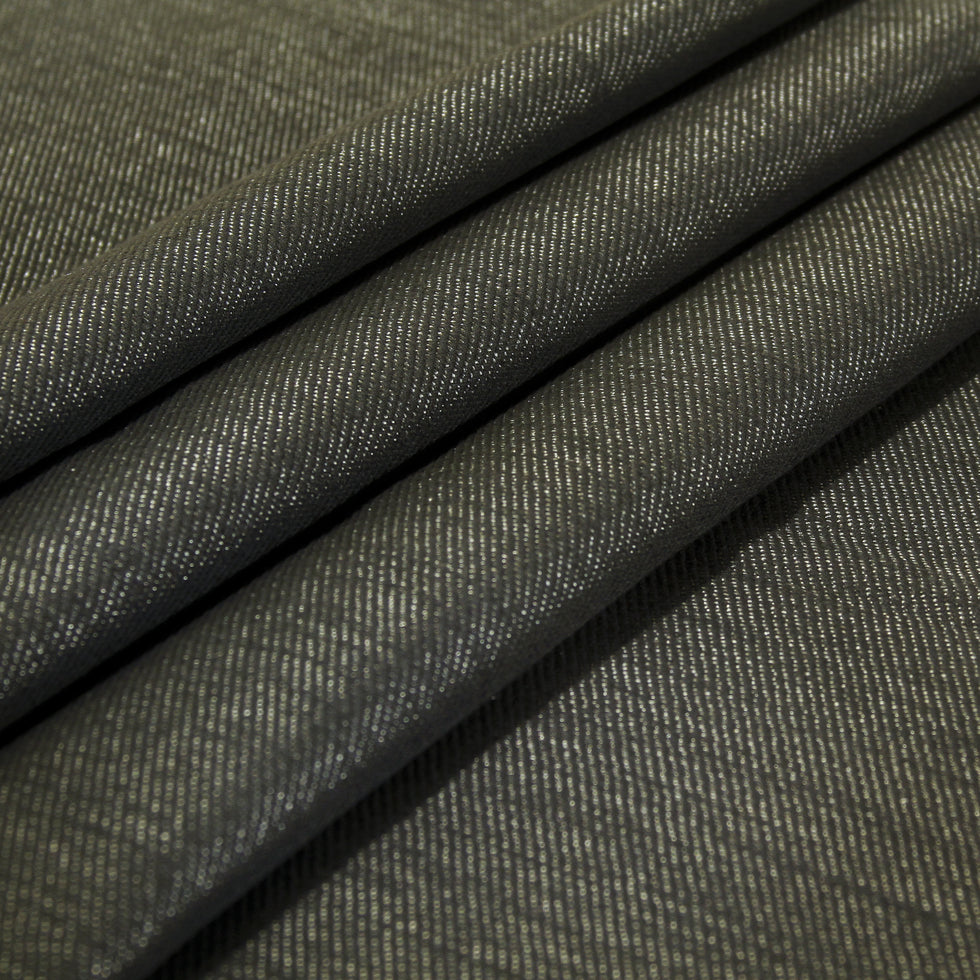 Denim Cotton Blended Serge Twill - Folded