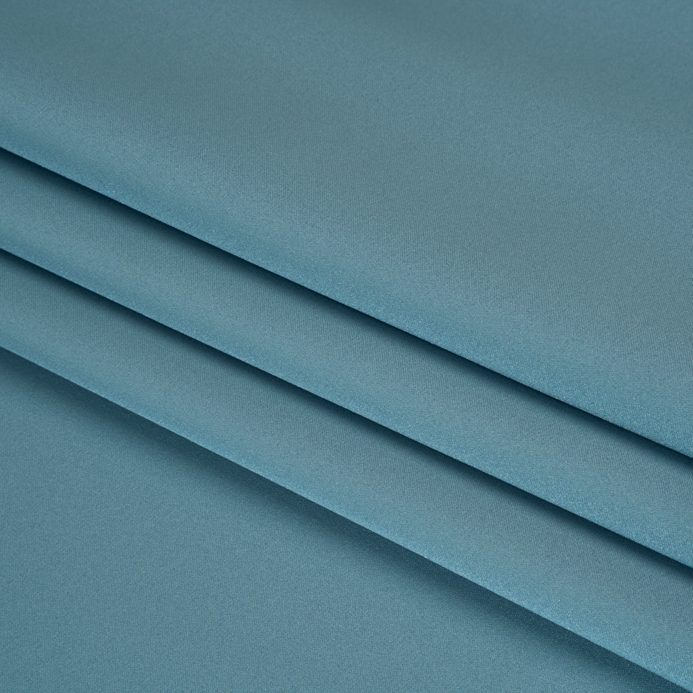 Polyester Satin - Bluestone - Reverie Collection Folded