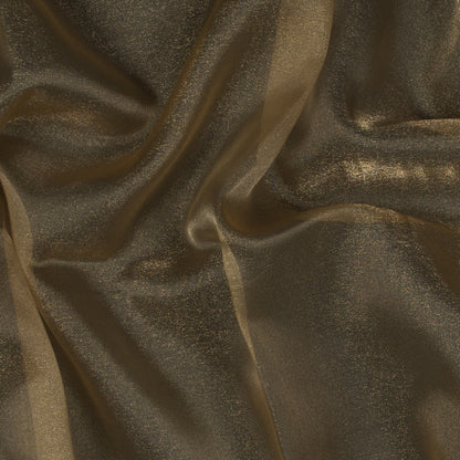 Gold Sparkle Nylon Organza