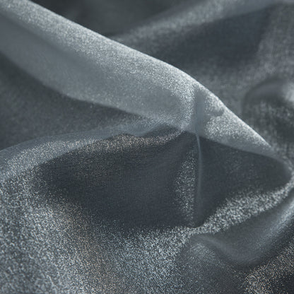 Silver Sparkle Nylon Organza - Full