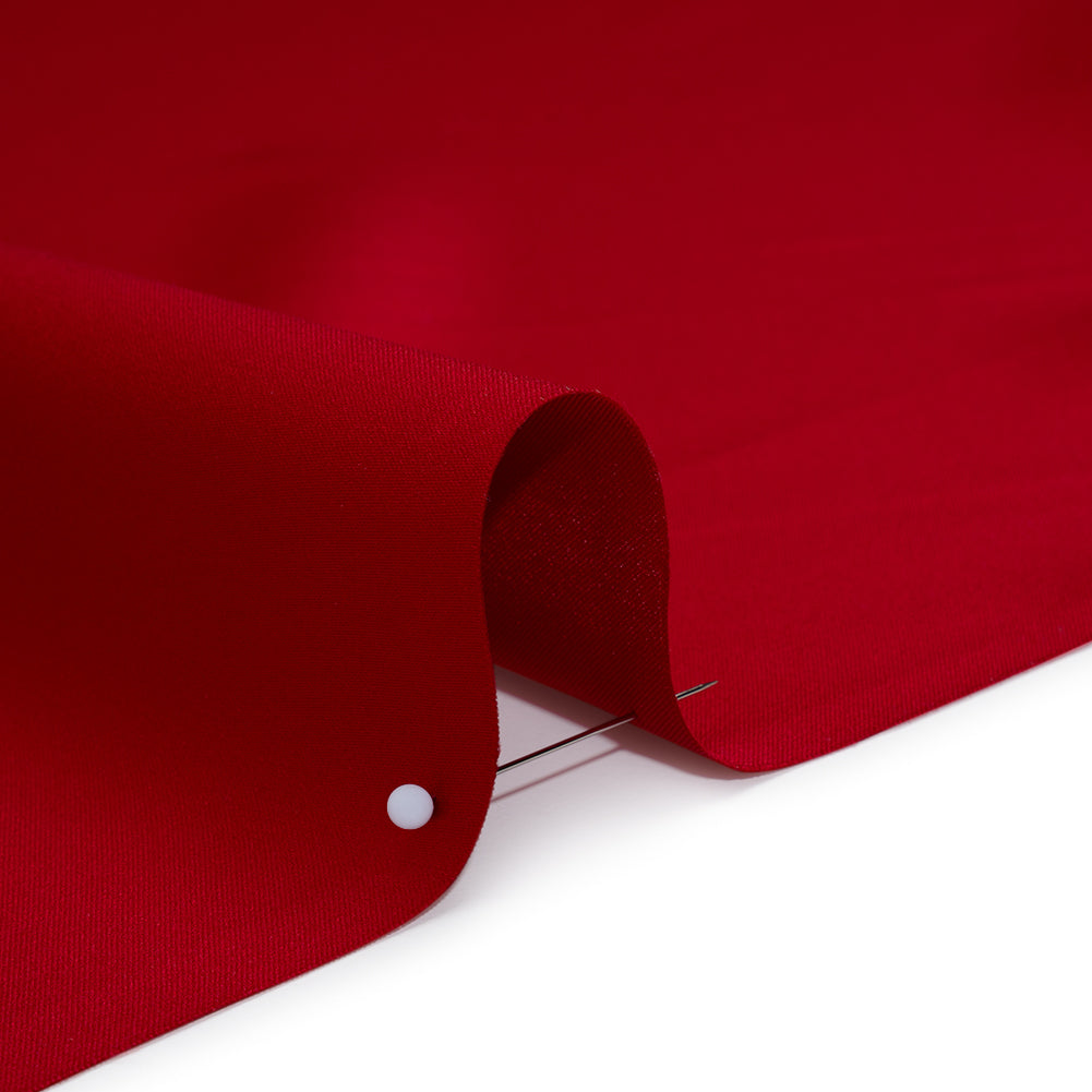 Polyester Satin - Roja Red - Reverie Collection - Detail