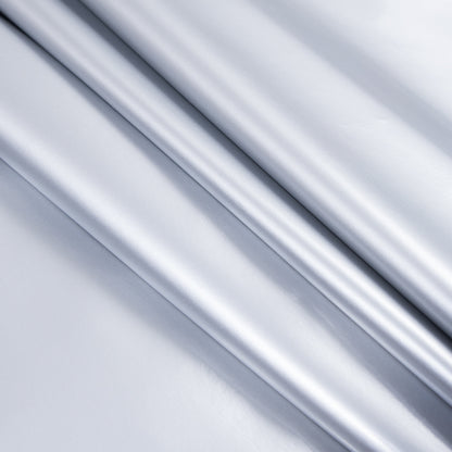 Silver Glossy Stretch Imitation Latex - Detail