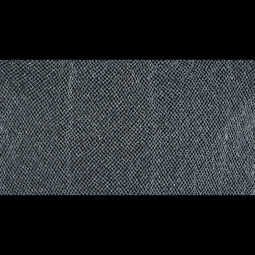 Fancy Sequined Netting - Off-White Folded
