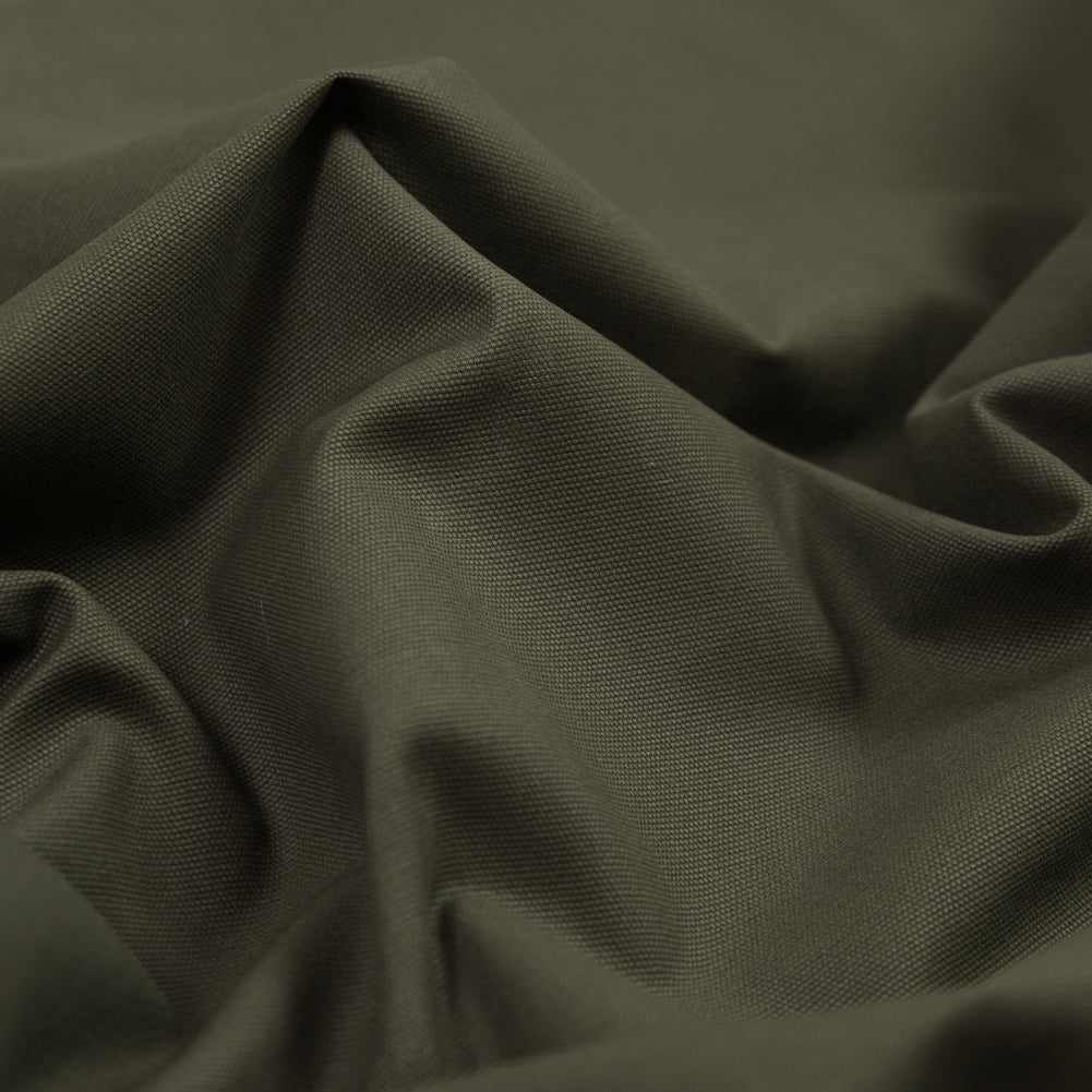 Loden Green Cotton Canvas - Full
