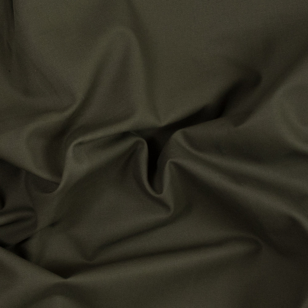 Loden Green Cotton Canvas