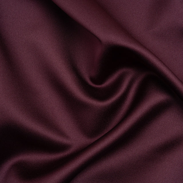 Polyester Satin - Ultra Aubergine - Reverie Collection