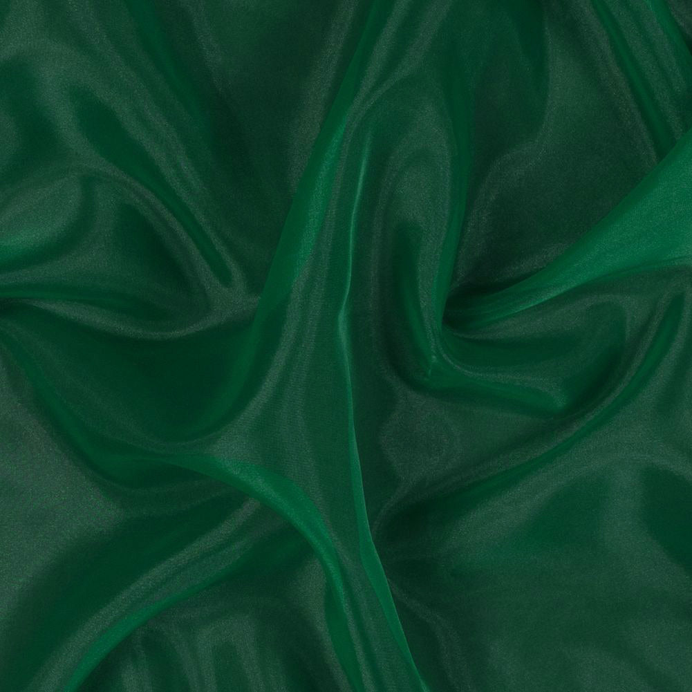 Zelda Emerald 2-Ply Polyester Organza
