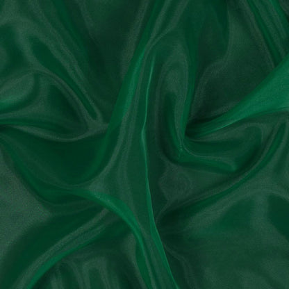 Zelda Emerald 2-Ply Polyester Organza