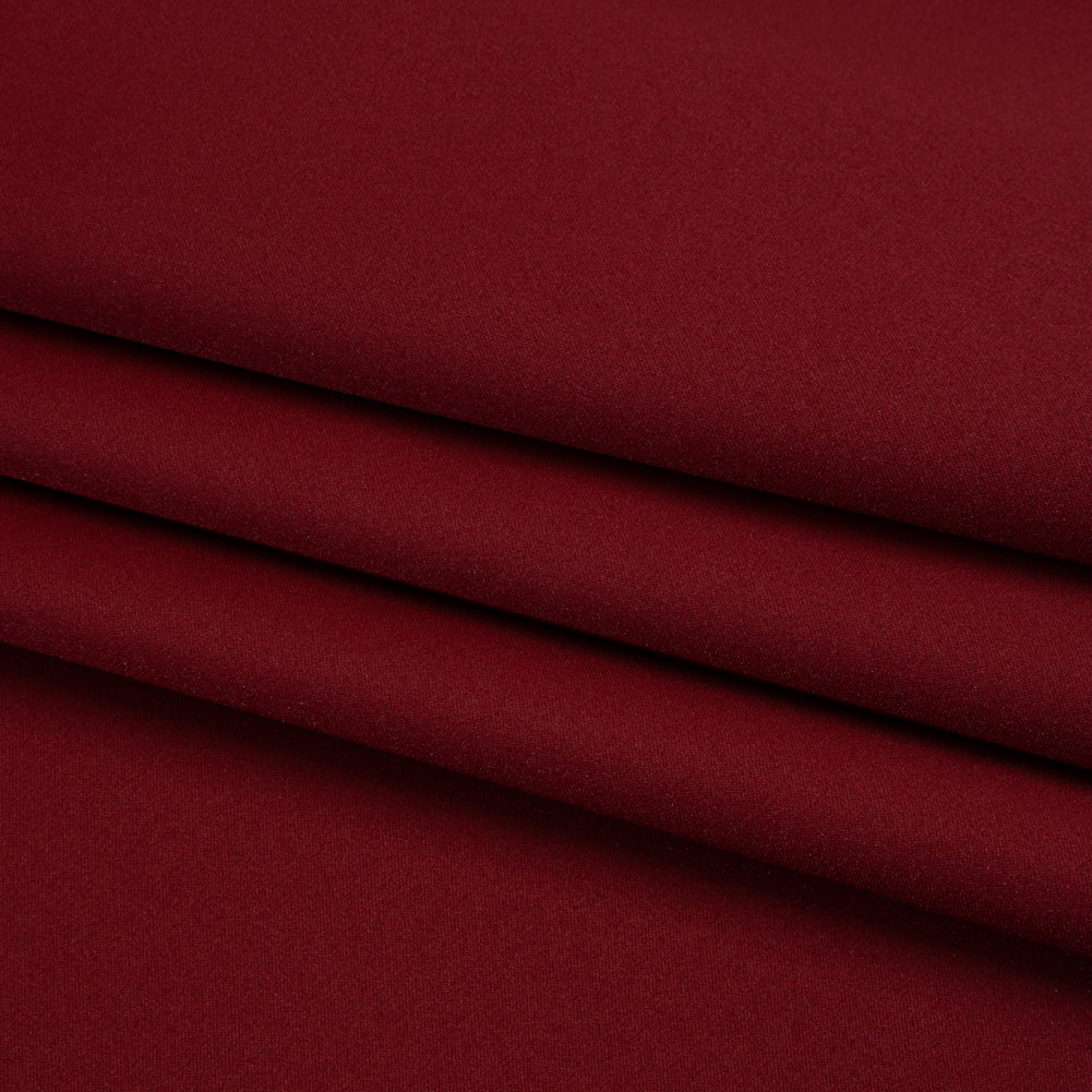 Polyester Satin - Bordeaux - Reverie Collection - Folded