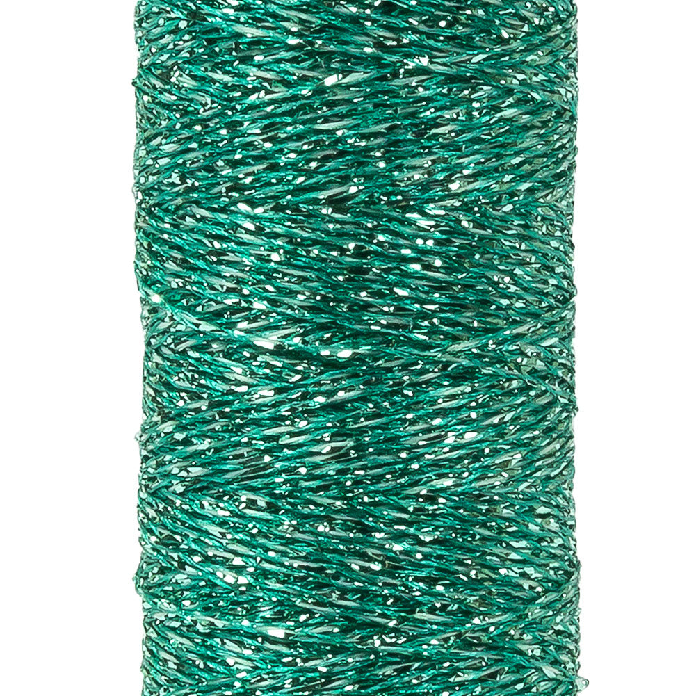 235 Aqua 50m Gutermann Metallic Effect Thread - Detail