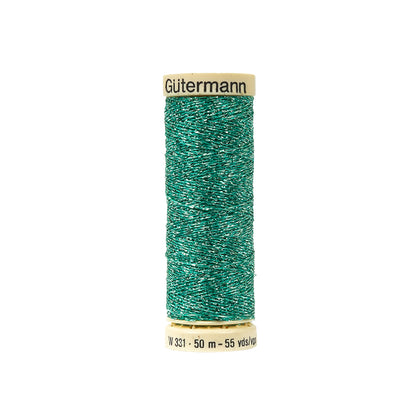 235 Aqua 50m Gutermann Metallic Effect Thread