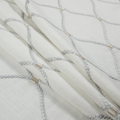 Sterling Classical Rayon Embroidered Linen - Folded