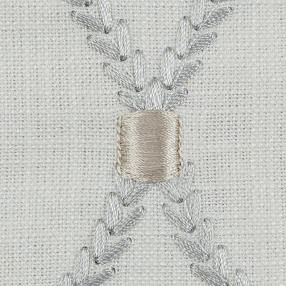 Sterling Classical Rayon Embroidered Linen - Detail