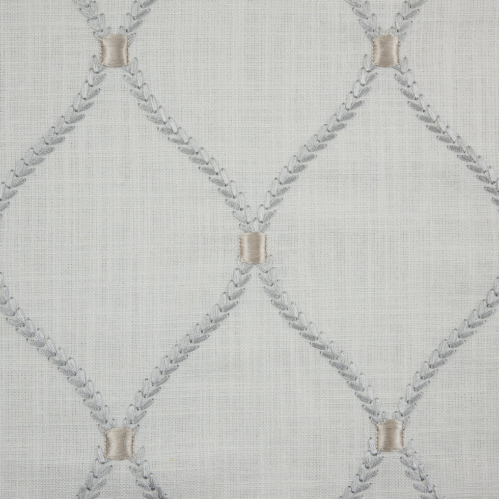 Sterling Classical Rayon Embroidered Linen