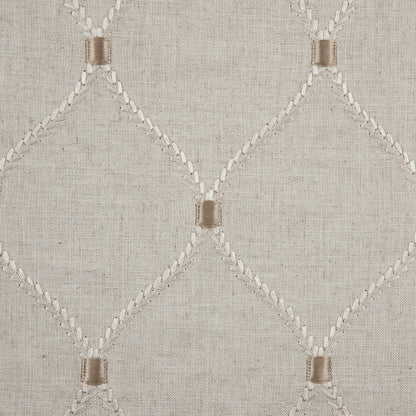 Flax Classical Rayon Embroidered Linen