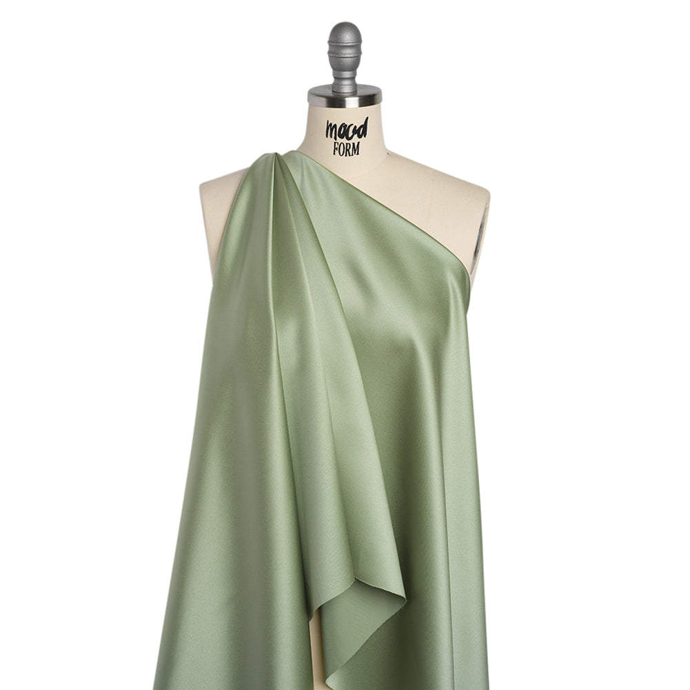 Polyester Satin - Sage - Reverie Collection - Drape
