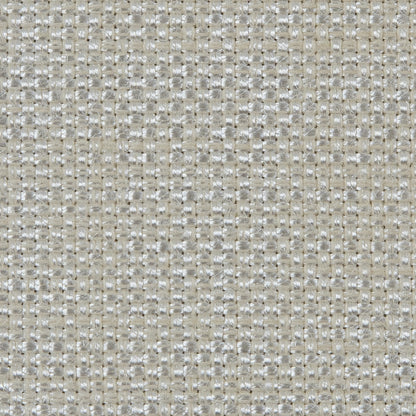 Pearl Polyester-Cotton Basketwoven Tweed Detail