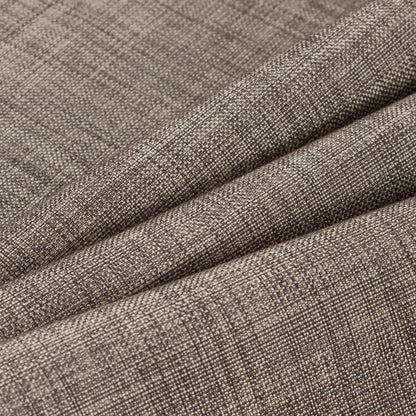 Agate Polyester-Cotton Basketwoven Tweed - Folded