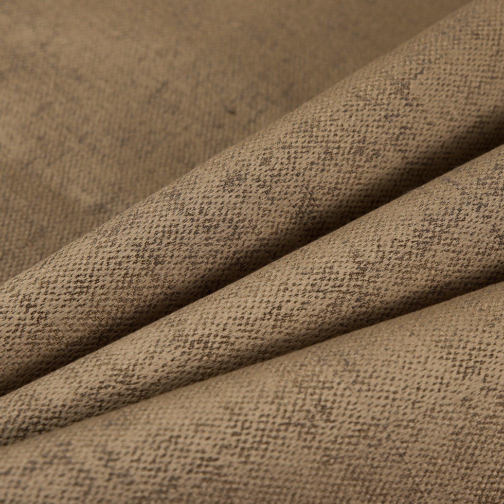 Chestnut Polyester-Cotton Woven Blend Folded