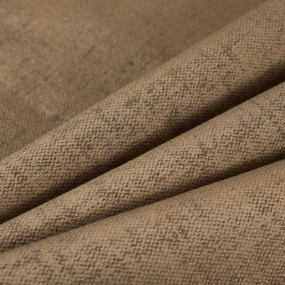 Chestnut Polyester-Cotton Woven Blend Folded