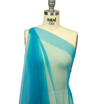 Soft Nylon Tulle - Seaport Blue - Leonardo Collection Detail