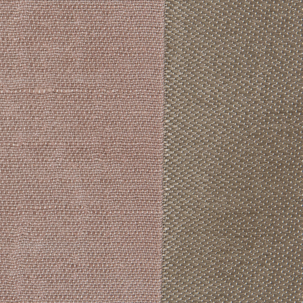 Blush Awning Striped Brocade Detail