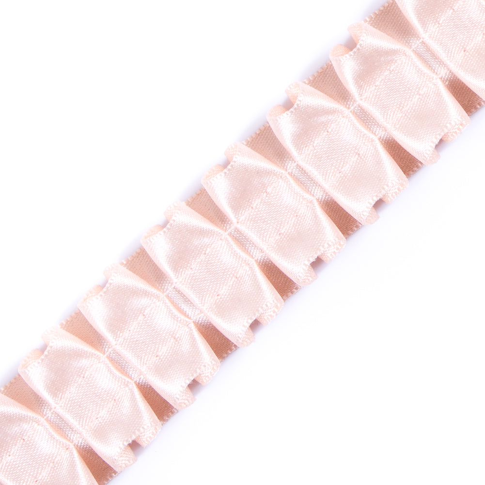 Italian Blush Box Pleated Trimming - 1 - Detail