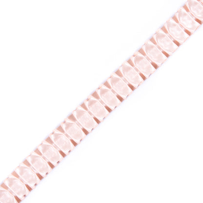 Italian Blush Box Pleated Trimming - 1